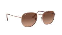 Ray-Ban Hexagonal Flat lenses RB3548N 9069/A5 51-21 Brončana