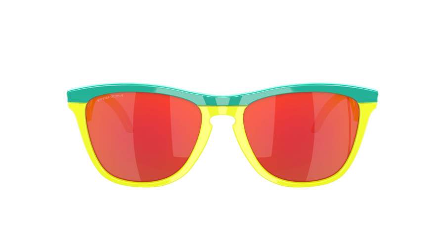 Sunglasses Oakley Frogskins Hybrid OO9289 02 55-17 Celeste Tennis Ball in stock