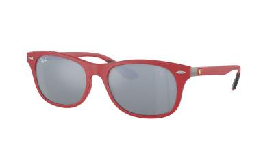 Sunglasses Ray-Ban Ferrari RB4607M F628/30 55-17 Matte Red in stock