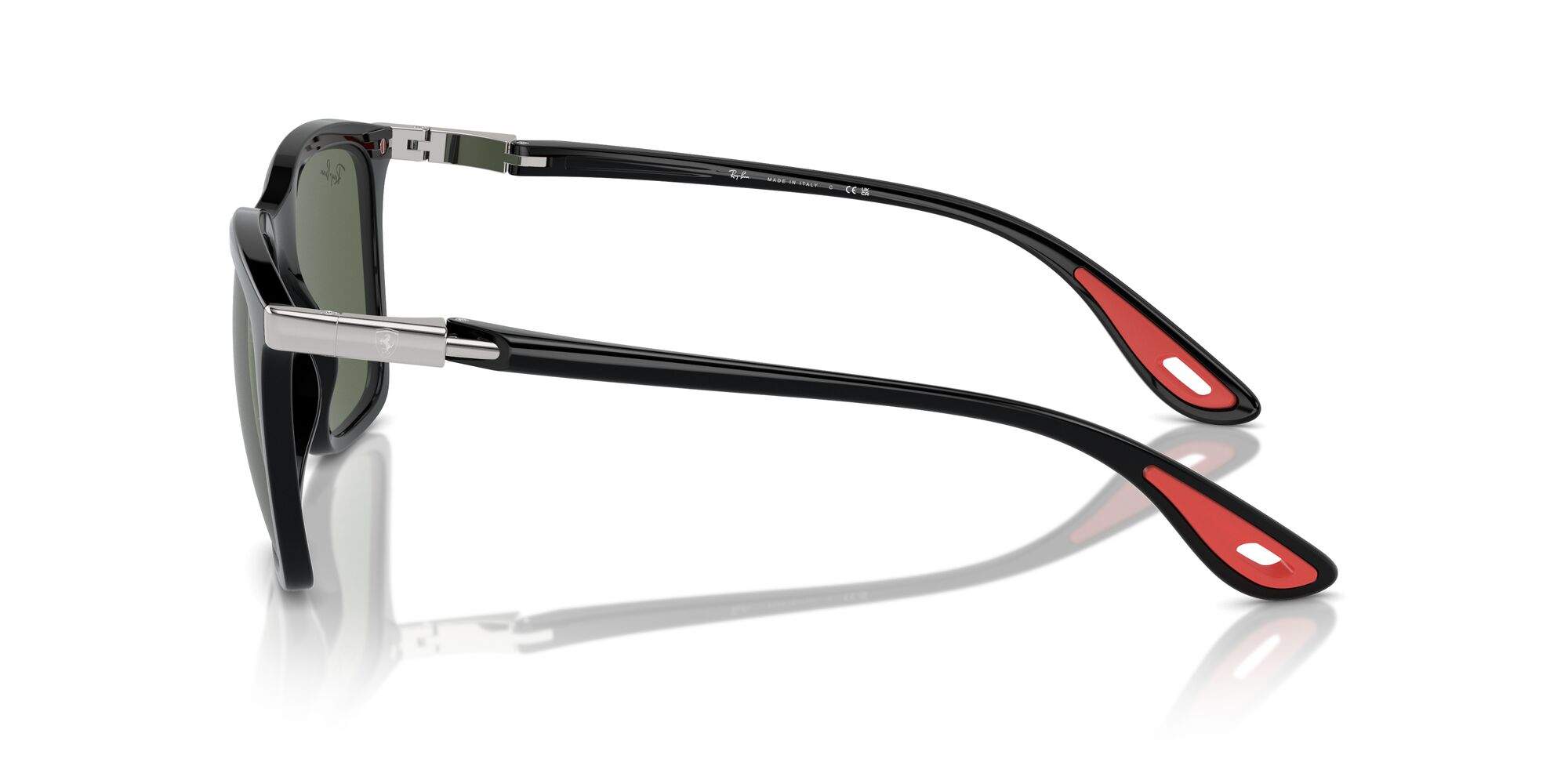 Lunettes De Soleil Pliables Ferrari Pour Homme, Monture Noire, Occasion