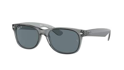 Occhiali da sole Ray-Ban New wayfarer RB2132 6450/3R 58-18 Transparent grey in stock