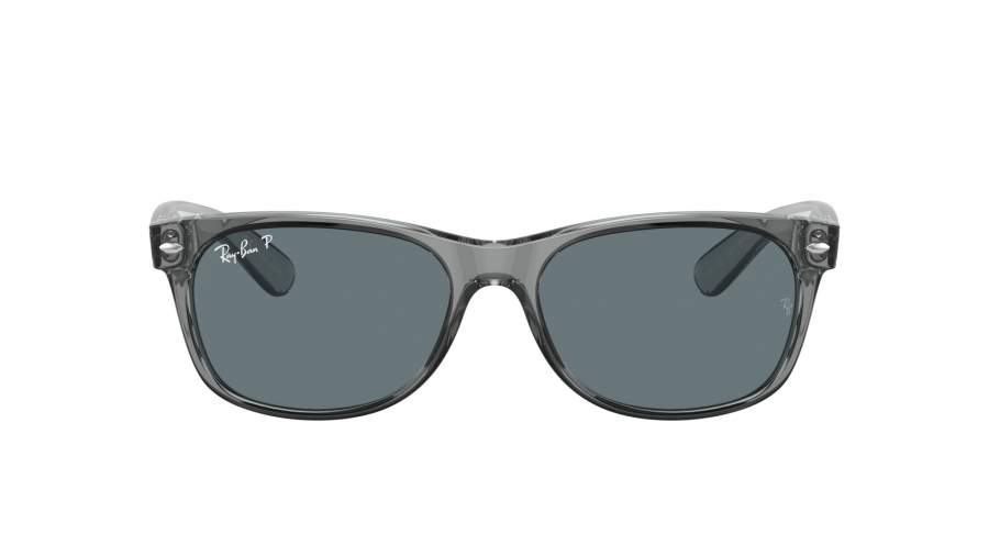 Sunglasses Ray-Ban New wayfarer RB2132 6450/3R 58-18 Transparent grey in stock