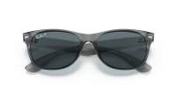 Ray-Ban New wayfarer RB2132 6450/3R 58-18 Transparent grey