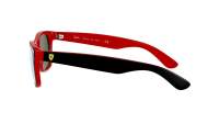 Ray-Ban New wayfarer Scuderia Ferrari RB2132M F638/30 55-18 Matte Black On Red