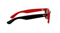Ray-Ban New wayfarer Scuderia Ferrari RB2132M F638/30 55-18 Matte Black On Red