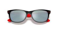 Ray-Ban New wayfarer Scuderia Ferrari RB2132M F638/30 55-18 Matte Black On Red