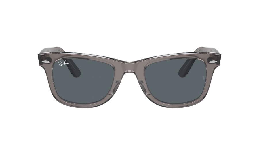 Sunglasses Ray-Ban Wayfarer RB2140 6773/R5 50-22 Grey on transparent in stock