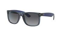 Ray-Ban Justin RB4165 6596/T3 54-16 Transparent Blue