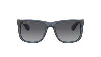 Ray-Ban Justin RB4165 6596/T3 54-16 Transparent Blue