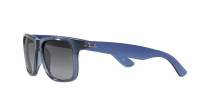 Ray-Ban Justin RB4165 6596/T3 54-16 Transparent Blue