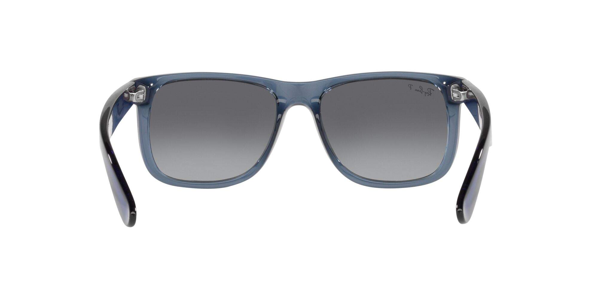 Sunglasses Ray-Ban Justin RB4165 6596/T3 55-16 Transparent Blue in ...