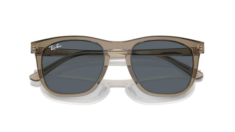 Sunglasses Ray-Ban RB2210 6765/R5 53-21 Transparent Brown in stock 