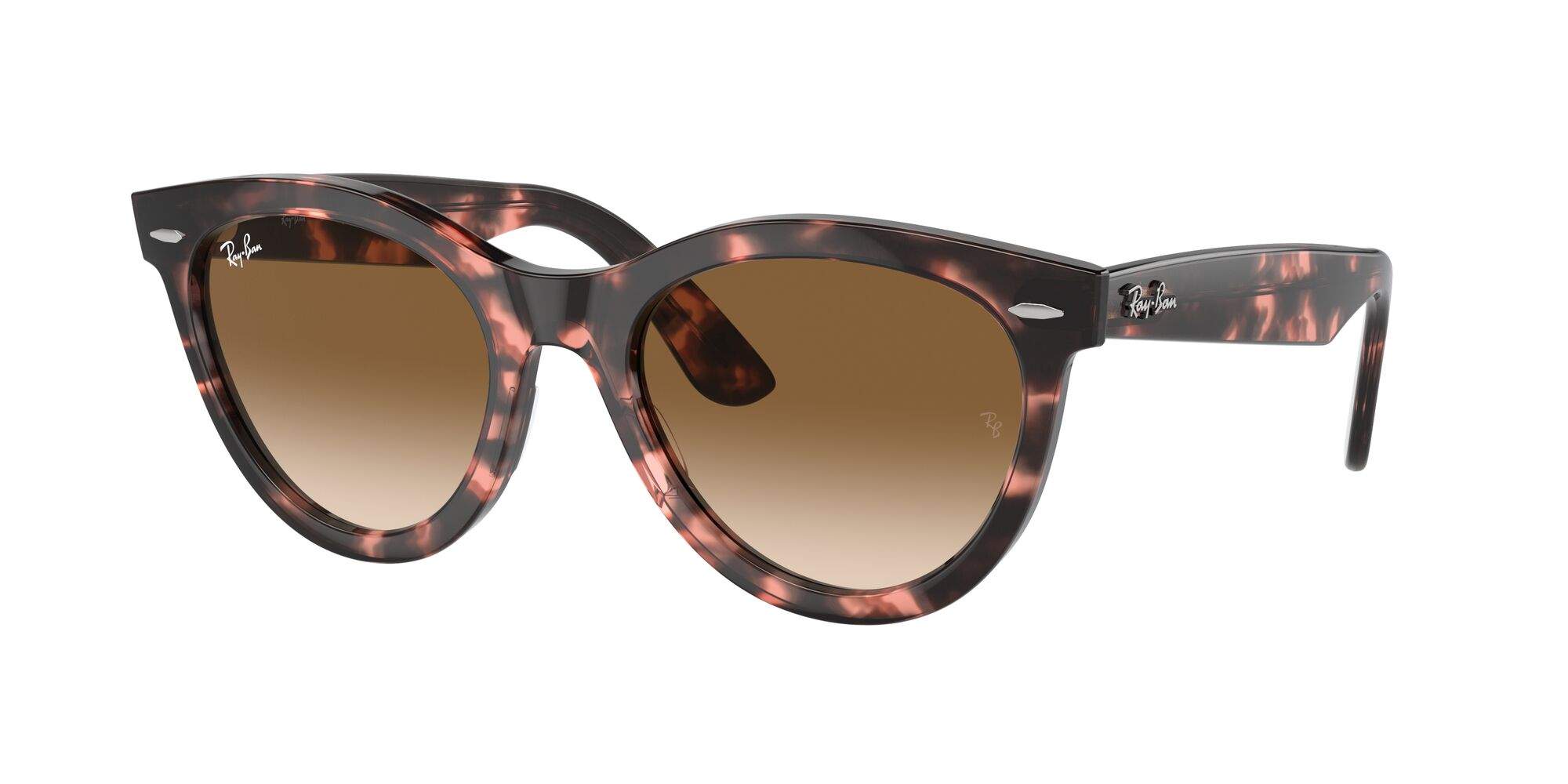 21:54 Sunglasses Ray-Ban Wayfarer way RB2241 1334/51 54-21 Pink Havana in ...