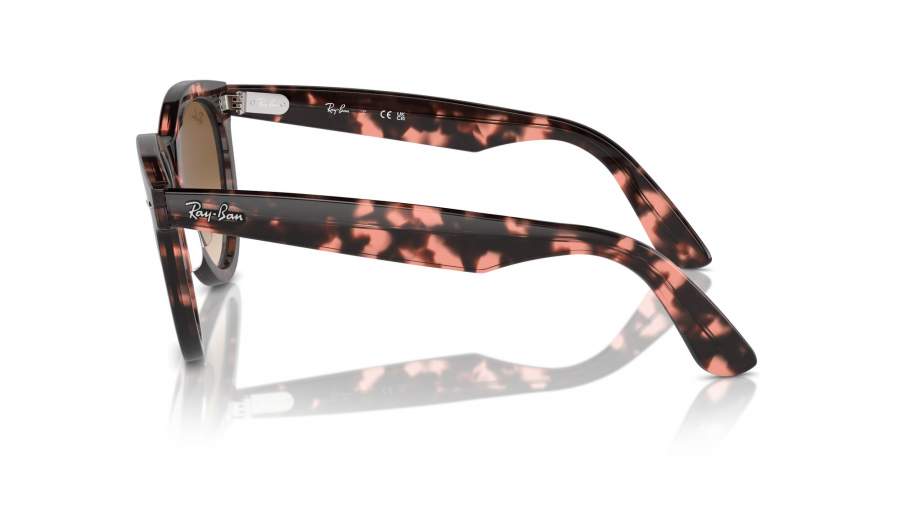 21:54 Óculos de sol Ray-Ban Wayfarer way RB2241 1334/51 54-21 Pink Havana ...