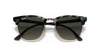 Ray-Ban Clubmaster RB3016 1255/71 51-21 Spotted Grey/Green