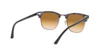 Ray-Ban Clubmaster RB3016 1256/51 51-21 Spotted Brown/Blue