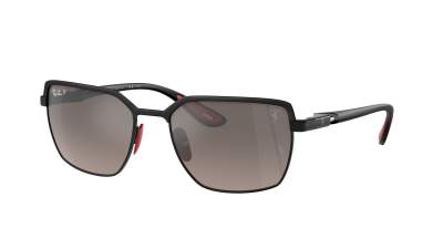 Sunglasses Ray-Ban Ferrari RB3743M F103/5J 58-19 Matte black on black in stock