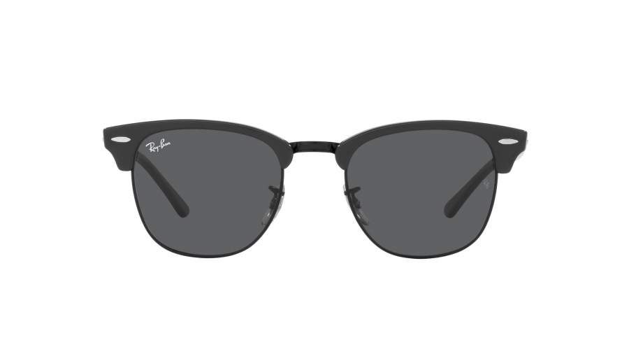 Sunglasses Ray-Ban Clubmaster RB3016 1367/B1 49-21 Grey on black in stock