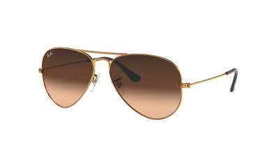 Sonnenbrille Ray-Ban Aviator Large metal gradient RB3025 9001/A5 55-14 Bronze auf Lager