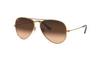 Ray-Ban Aviator Large metal gradient RB3025 9001/A5 55-14 Bronze