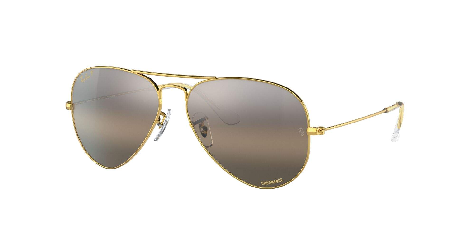 Sunglasses Ray-Ban Aviator metal RB3025 9196/G3 62-14 Legend Gold in ...