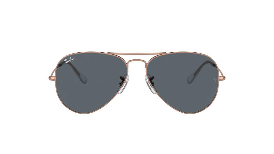 Sonnenbrille Ray-Ban Aviator Large metal RB3025 9202/R5 55-14 Rose Gold auf Lager