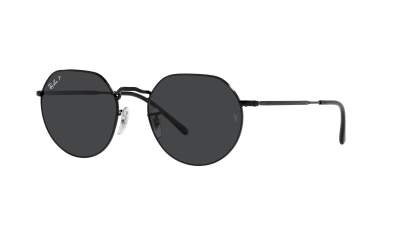 Sonnenbrille Ray-Ban Jack Schwarz RB3565 002/48 53-20 Breit Polarisierte Gläser auf Lager