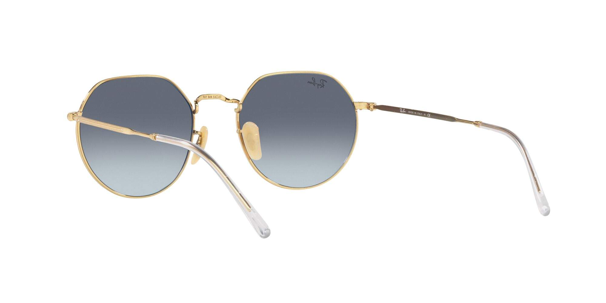 Sunglasses Ray-Ban Jack Arista Gold RB3565 001/86 53-20 Gradient in ...