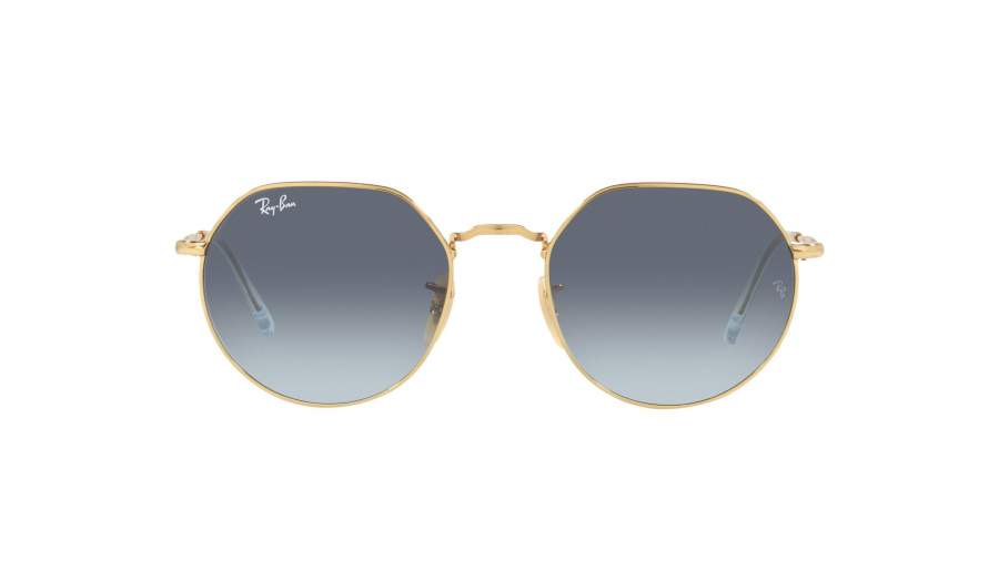 Sonnenbrille Ray-Ban Jack Arista Gold RB3565 001/86 53-20 Breit Gradient Gläser auf Lager