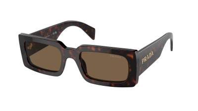 Lunettes de soleil Prada Talc PRA 07S 16N-5Y1 52-20 Écaille en stock