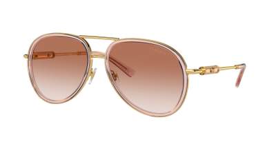 Lunettes de soleil Versace VE2260 1002/13 60-16 Brown transparent en stock