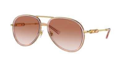 Sunglasses Versace VE2260 1002/13 60-16 Brown transparent in stock