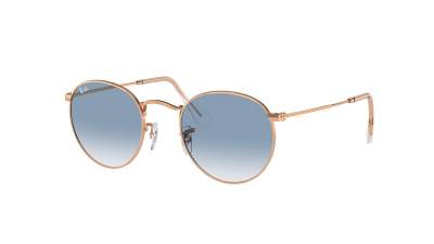Sonnenbrille Ray-Ban Round metal RB3447 9202/3F 47-21 Rose Gold auf Lager