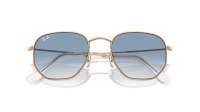 Ray-Ban Hexagonal Flat lenses RB3548 9202/3F 51-21 Rose Gold