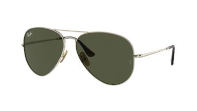 Lunettes de soleil Ray-Ban Aviator titanium RB8089 9265/31 58-14 Arista en stock