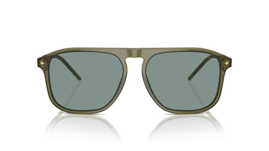Sunglasses Giorgio Armani AR8212 6074/56 58-16 Transparent Green in stock