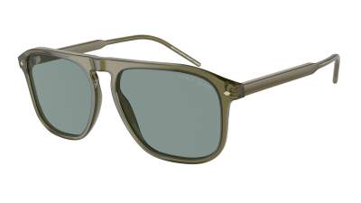 Occhiali da sole Giorgio Armani AR8212 6074/56 58-16 Transparent Green in stock