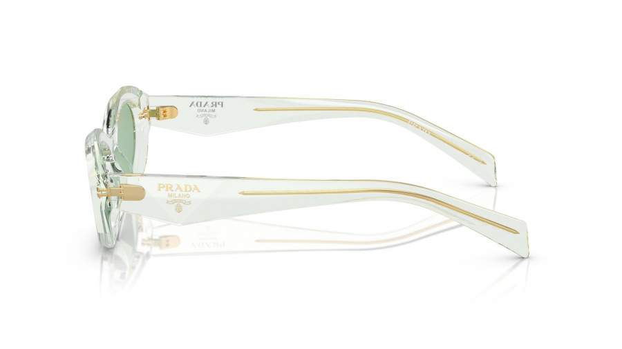 NEW PRADA SUNGLASSES PR26ZS 14R20E TRANSPARENT MINT WOMEN PR 26ZS 14R20E, SPR 26 Sunglasses Prada PR 26ZS (14R20E) PR26ZS SPR26ZS Woman  main image 4