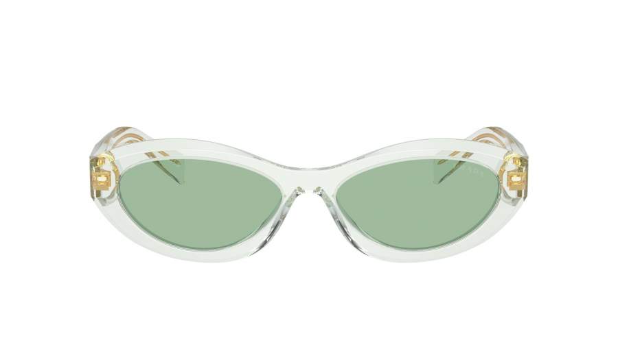Sunglasses Prada Symbole PR 26ZS 14R-20E 55-16 Transparent Mint in stock