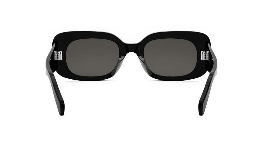 New, CELINE Sunglasses CL40287U 01A Authentic Celine CL40287U 01A Sunglasses Black Rectangle Frame, Grey  main image 4