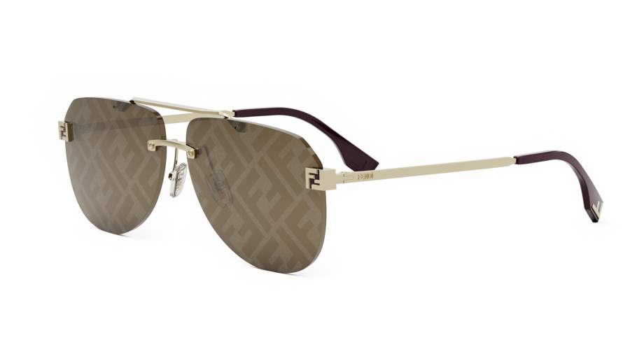 Sunčane naočale FENDI Sky FE40115U 32G 61-13 Zlato