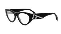 FENDI First FE50092I 001 52-17 Schwarz