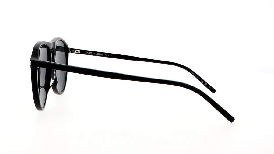 Saint Laurent Women Sunglasses Black Grey Pilot SL667 001 NEW AUTHENTIC NEW Saint Laurent SL 667 Sunglasses 001 BLACK 100% AUTHENTIC  main image 2