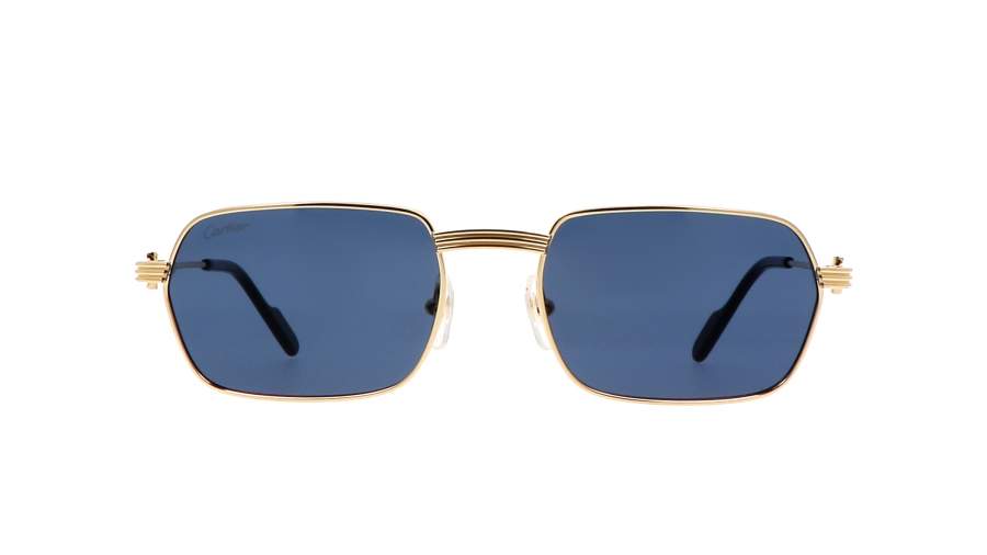Sunglasses Cartier Core range CT0463S 003 56-19 Gold in stock