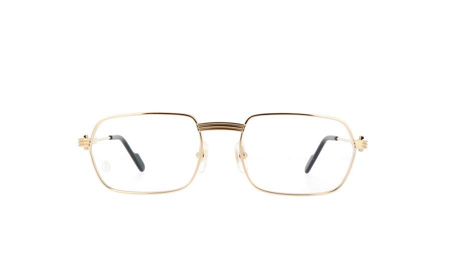 Eyeglasses Cartier Core range CT0483O 001 56-19 Gold in stock