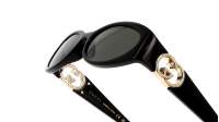 Gucci Gg logo GG1660S 001 54-16 Black