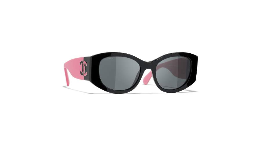 Sunglasses CHANEL CH5524 C535/S4 53-19 Black in stock