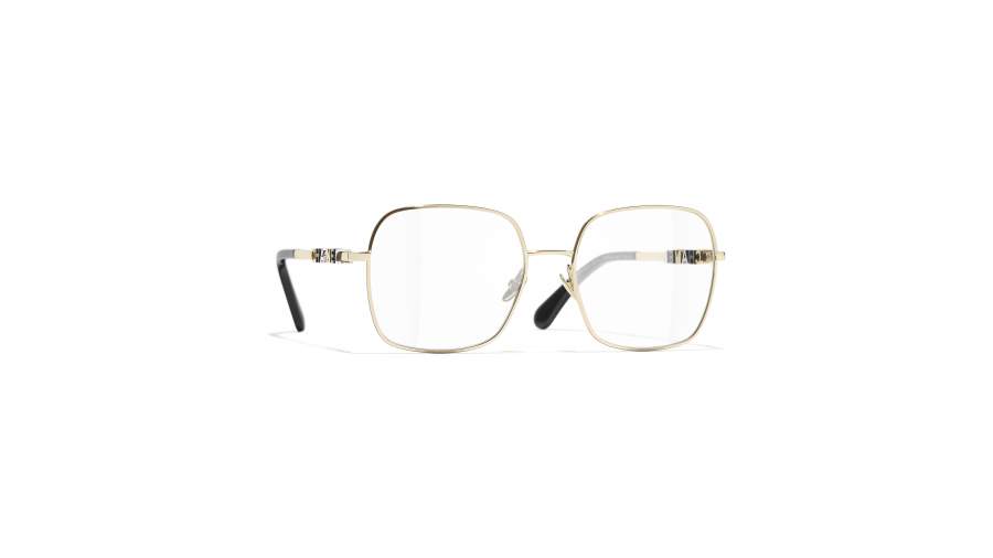 Okulary korekcyjne CHANEL CH2215 C395 52-17 Złoto