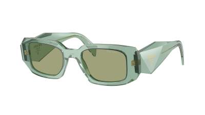 Lunettes de soleil Prada Symbole PR 17WS 11R10E 49-20 Transparent Sage en stock