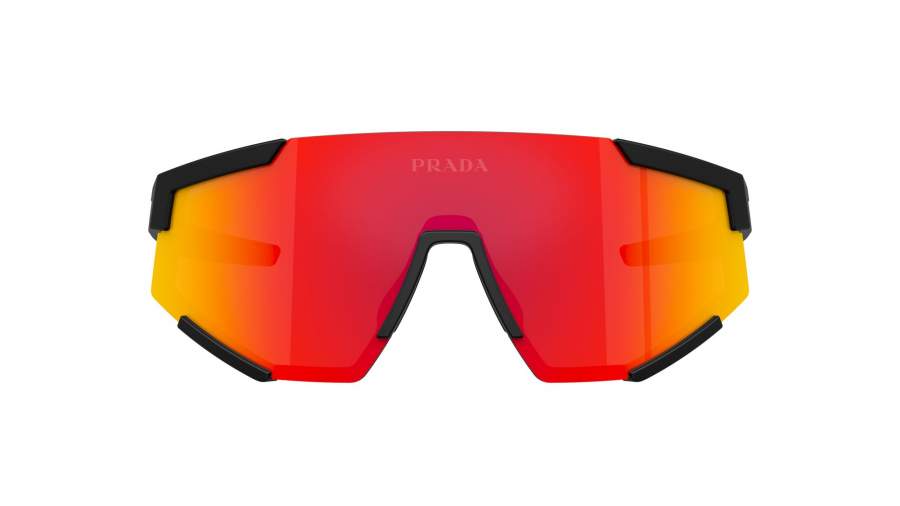 Sunglasses Prada Linea Rossa PS 04WS DG0-02U 39-137 Black rubber in stock